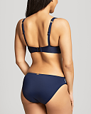 Oceana Bandeau Bikini Straps On And Classic Pant Navy TKD Lingerie Panache Swim Fashion B3 min