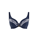 Oceana Plunge Bikini Navy TKD Lingerie Panache Swim Fashion CF1 min