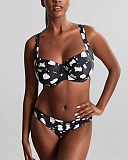 Olivia Full Cup Bikini And Classic Brief Black Sand TKD Lingerie Panache Swim Fashion F1