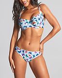 Olivia Full Cup Bikini And Classic Brief Flutter Print TKD Lingerie Panache Swim Fashion F1