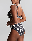 Olivia Full Cup Bikini And Midi Brief Black Sand TKD Lingerie Panache Swim Fashion B1