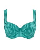 Olivia Full Cup Bikini Gingham TKD Lingerie Panache Swim Fashion CF1