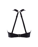Onyx Chic Moulded Plunge Bikini Black TKD Lingerie Panache Swim Fashion CB2