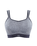 Panache Sports Non Wired Charcoal Marl TKD Lingerie Panache Sports Core CF1