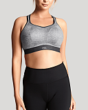 Panache Sports Non Wired Charcoal Marl TKD Lingerie Panache Sports Core F1