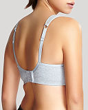 Panache Sports Wired Bra And Short Grey Marl TKD Lingerie Panache Sports Core B2