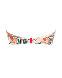 Paradise Bandeau Bikini Pink Tropical TKD Lingerie Panache Swim Fashion CB1
