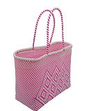 Pink And White Beach Bag Bask Drift TKD Lingerie F2