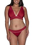 Poolside Non Wired bikini Red Pink Swimwear TKD Lingerie