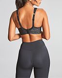 Power Wired Sports Bra Black TKD Lingerie Panache Fashion B1