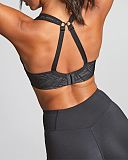 Power Wired Sports Bra Black TKD Lingerie Panache Fashion B2