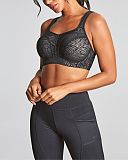 Power Wired Sports Bra Black TKD Lingerie Panache Fashion F1