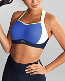 Power Wired Sports Bra Blue TKD Lingerie Panache Sport Fashion F2