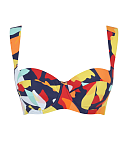 Puglia Bette Balcony Bikini Puglia Print TKD Lingerie Panache Swim Fashion CF1