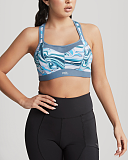 Racer Wired Sports Bra Marble TKD Lingerie Panache Fashion F1