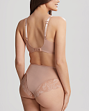 Radiance Moulded Non Padded Bra And Deep Brief Hazel TKD Lingerie Panached Fashion B1