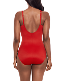 Razzle Dazzle Siren Shaping Swimsuit Cayenne TKD Lingerie Miraclesuit Fashion B1