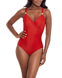 Razzle Dazzle Siren Shaping Swimsuit Cayenne TKD Lingerie Miraclesuit Fashion F1