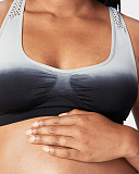Rebel Crop Top Bra Black Grey TKD Lingerie Cake Maternity F3