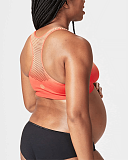 Rebel Crop Top Bra Red Coral TKD Lingerie Cake Maternity B1