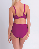 Retro Sun Beetroot Bikini High Waist Brief Orchid TKD Lingerie Curvy Kate Swim Fashion B3