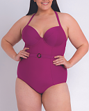 Retro Sun Beetroot Swimsuit Orchid TKD Lingerie Curvy Kate Swim Fashion F2
