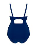 Retro Sun Halterneck Swimsuit Blue TKD Lingerie Curvy Kate Swimwear Fashion CB1