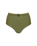 Retro Sun High Waist Brief Olive TKD Lingerie Curvy Kate Swimwear Fashion CF1