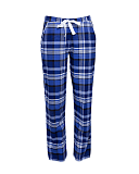 Riley Check Pants Set Navy Mix TKD Lingerie Cyberjammies Fashion CF1