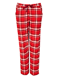 Robyn Check Pant Red Mix TKD Lingerie Cyberjammies Fashion CF1