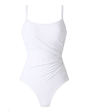 Rock Solid Starr Shaping Swimsuit White TKD Lingerie Miraclesuit Fashion CF1