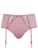 Rosa Suspender Brief Rose Gold TKD Lingerie Panache Fashion CF2