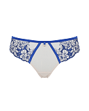 Rosa Thong Cobalt Latte TKD Lingerie Panache Fashion CF1