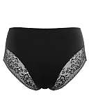 Roxie High Waist Brief Misty Black TKD Lingerie Sculptresse Core CB1