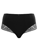 Roxie High Waist Brief Misty Black TKD Lingerie Sculptresse Core CF1