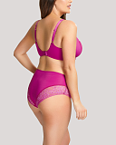 Roxie Plunge Bra And High Waist Brief Orchid TKD Lingerie Sculptresse Fashion B1