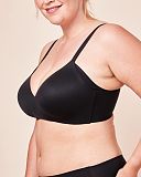 Royal Delite Moulded Non Wired Bra Black