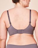 Royal Delite Moulded Non Wired Bra Cool Grey