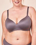 Royal Delite Moulded Non Wired Bra Cool Grey