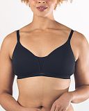 Royce Posie Non Wired T Shirt Bra Black TKD Lingerie Royce Core F1