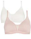 Royce Posie Non Wired T Shirt Bra Blush Ivory TKD Lingerie Royce Core CF1