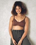 Royce Posie Non Wired T Shirt Bra Mocha TKD Lingerie Royce Core L1