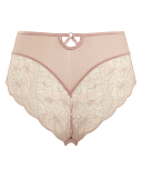 Sabrina High Waist Brazilian Brief Vintage Pearl TKD Lingerie Panache Fashion CB1 min