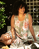 Sage Floral Print Chemise Sage Green Mix TKD Lingerie Cyberjammies Fashion L1