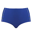 Sail Away High Waist Brief Blue White TKD Lingerie Curvy Kate Swim Fashion pf