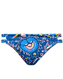 Scarlet Cut Out Brief Suzani Indigo TKD Lingerie Lily Lime Fashion CF1