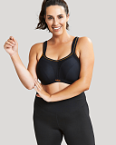 Sculptresse By Panache Wired Sposrts Bra Black TKD Lingerie Panache Sports Core F2