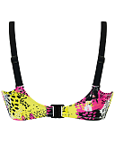 Sea Leopard Balcony Bikini Top print mix TKD Lingerie Curvy Kate Fashion CB1