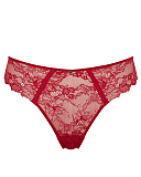 Selena Brazilian Brief Ruby Red TKD Lingerie Cleo Fashion CF1