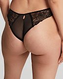 Selena Brazillian Brief Noir TKD Lingerie Panache Fashion B1